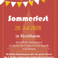 26.7. Sommerfest in Kirchheim